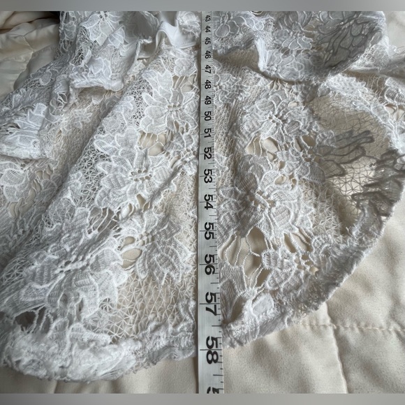 Lulu's White Lace Dress - Picture 10 of 12